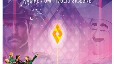 Tivoli plakat med pjerrot og spejdere